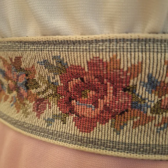 60s Vicky Vaughn Empire Waist Maxi Long Dress (Junior) Party Prom Bridesmaid - Picture 3 of 9